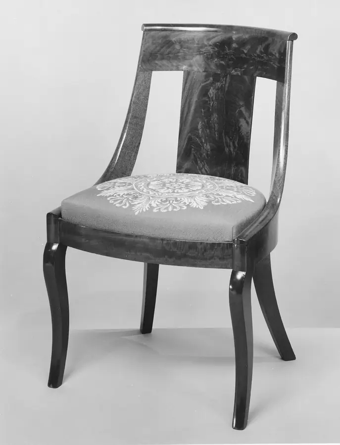 Photo of the Empire gondola side chair